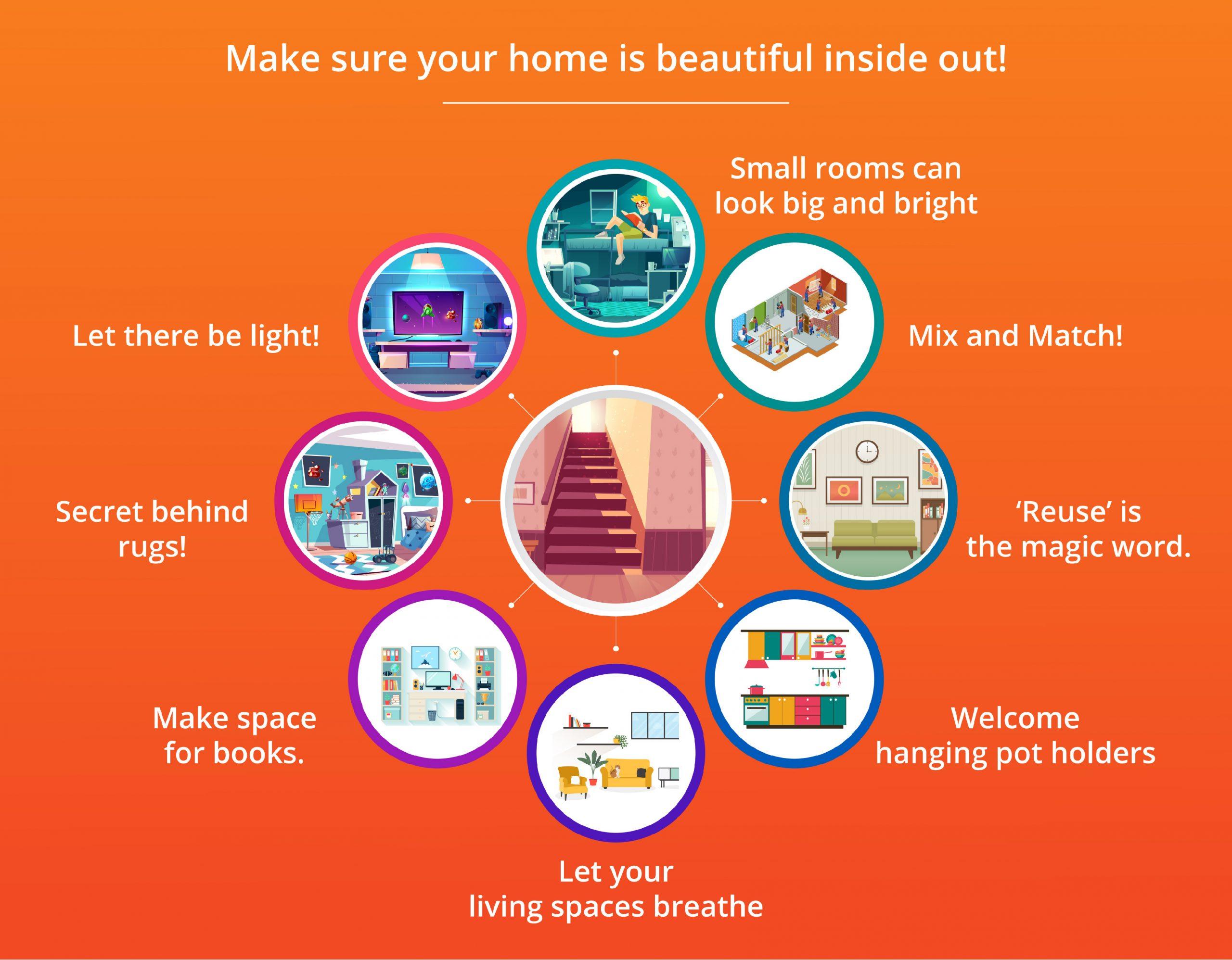 Make sure your home is beautiful inside out!