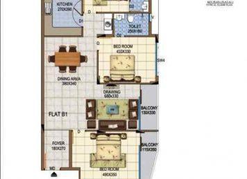 kalyan Marvella 3 Bedroom plan