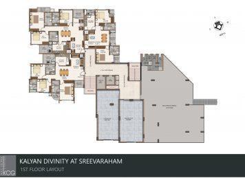 Kalyan divinity first floor layout