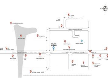 kalyan Gateway Trivandrum route map