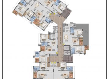 Kalyan Legacy Third floor plan